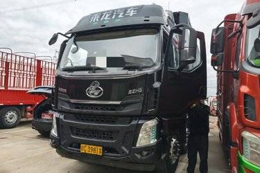 二手东风柳汽 乘龙H5重卡 270马力 6X2 9.7米厢式载货车(国五) 前四后四 玉柴二手载货车 黄牌