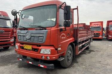 二手东风商用车 天锦VR中卡 2019款 180马力 4X2 6.75米栏板载货车(国五) 单桥 东风二手载货车 黄牌