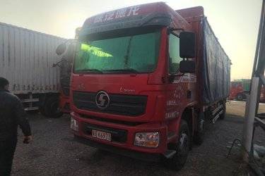 二手陕汽重卡 德龙L3000 270马力 6X2 9.5米仓栅式载货车(国六) 前四后四 潍柴二手载货车 黄牌