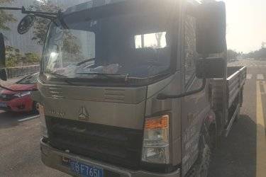 二手中国重汽HOWO 悍将M 140马力 4.15米单排栏板轻卡(国六) 单桥 潍柴二手载货车 蓝牌