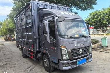 二手中国重汽HOWO 统帅 150马力 3.65米单排厢式轻卡(国六) 单桥 潍柴二手载货车 蓝牌