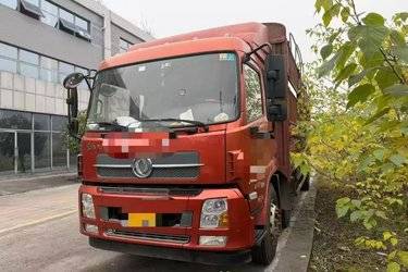 二手东风商用车 天锦中卡 245马力 6X2 9.4米仓栅式载货车(国五) 前四后四 东风二手载货车 黄牌
