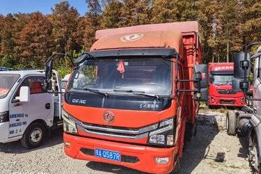 二手东风 多利卡D6-L 山区版 130马力 4.17米单排仓栅式轻卡(国五) 单桥 玉柴二手载货车 蓝牌