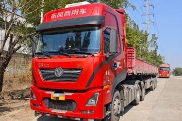 二手东风商用车 天龙KL重卡 旗舰品质版 560马力 6X4牵引车(国六) 双驱 东风二手牵引车 黄牌图片