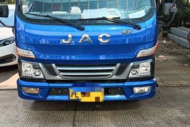 二手江淮 骏铃V5 120马力 4.18米单排栏板载货车(国五) 单桥 江淮动力二手载货车 蓝牌