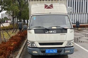 二手江铃全新顺达 标准款 2.5L柴油 136马力 万里扬5档 4.2米单排厢式轻卡(国六) 单桥 江铃二手载货车 蓝牌