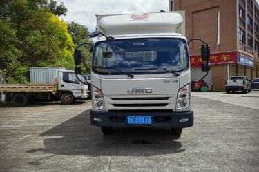 二手江铃 凯锐重载金刚 154马力 4.08米单排厢式轻卡(国五) 单桥 江铃二手载货车 蓝牌