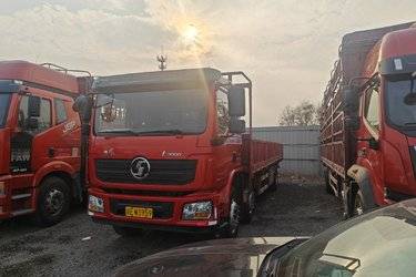 二手陕汽重卡 德龙L3000 标载版 245马力 6X2 9.5米栏板载货车(高顶)(国五) 前四后四 玉柴二手载货车 黄牌