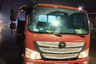 二手福田 欧马可3系 150马力 3.8米排半栏板轻卡(国五) 单桥 康明斯二手载货车 蓝牌