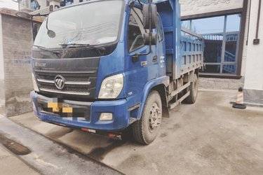 二手福田瑞沃 金刚Q3 工程型 141马力 4米自卸车(国四) 单桥 玉柴二手自卸车 黄牌