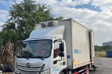 二手福田 欧马可S3系 高效山区版 156马力 4.14米单排厢式轻卡(国六)(采埃孚)(国六) 单桥 福田康明斯二手载货车 蓝牌