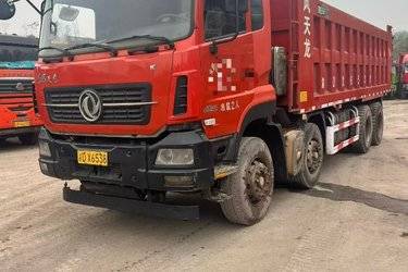 东风商用车 天龙KC重卡 420马力 8X4 7.6米自卸车(国五) 前四后八 东风二手自卸车 黄牌