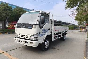 二手江铃 顺达小卡 普通款 116马力 3.7米单排栏板轻卡(国五) 单桥 庆铃五十铃二手载货车