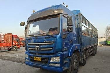 徐工 漢風(汉风)G5 轻量化版 350马力 8X4 9.6米仓栅式载货车(国五) 前四后八 潍柴二手载货车 黄牌