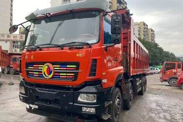 东风商用车 天龙KC重卡 350马力 8X4 7.2米自卸车(国五) 前四后八 东风二手自卸车 黄牌