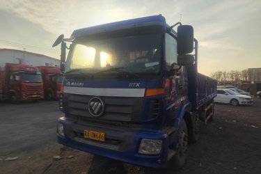 福田 欧曼ETX 5系重卡 245马力 6X2 8米栏板载货车(国五) 前四后四 福田康明斯二手载货车 黄牌