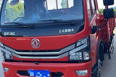 二手东风 多利卡D6 165马力 4.2米单排栏板轻卡(宽体)(国六) 单桥 玉柴二手载货车 蓝牌