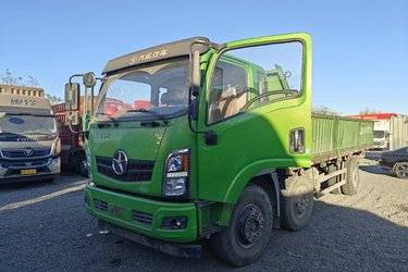 二手大运 祥龙 北方版 220马力 6.8米排半栏板轻卡(国五) 前四后四 玉柴二手载货车 黄牌