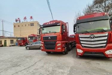 二手中国重汽 汕德卡SITRAK C7H重卡 440马力 8X4 9.6米栏板载货车(国五) 前四后八 曼二手载货车 黄牌图片