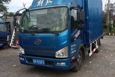 解放 J6F 160马力 4.16米单排厢式轻卡(宽体)(国六) 单桥 一汽解放二手载货车 蓝牌