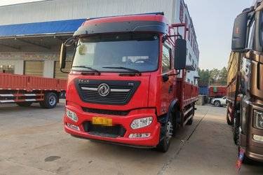 二手东风商用车 天锦KR 260马力 6X2 6.8米排半栏板载货车(国六)(9挡)(国六) 前四后四 康明斯二手载货车 黄牌