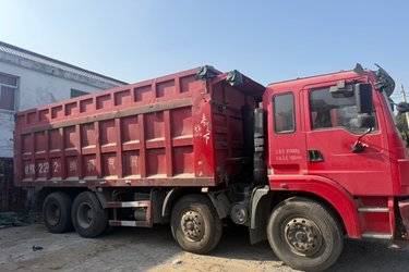 二手东风商用车 天锦重卡 310马力 8X4 6.5米自卸车(440后桥)(国五) 前四后八 潍柴二手自卸车 黄牌