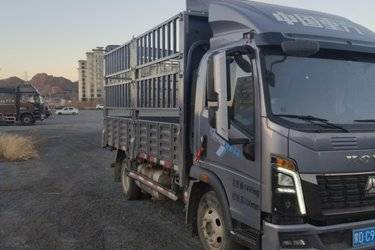 二手中国重汽HOWO 统帅 160马力 4.15米单排栏板轻卡(国六) 单桥 潍柴二手载货车 蓝牌