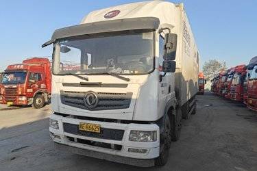 二手东风华神 HV5 270马力 6X2 9.6米厢式载货车(国五) 前四后四 东风康明斯二手载货车 黄牌