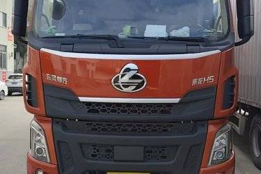 二手东风柳汽 乘龙H5 245马力 4X2 9.7米车厢可卸式载货车(国六) 单桥 玉柴二手载货车 黄牌