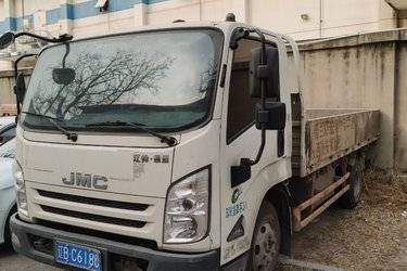 二手江铃 凯运强劲版 宽体豪华款 129马力 4.1米单排栏板轻卡(国六) 单桥 江铃二手载货车 蓝牌