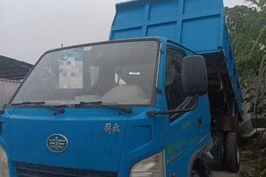 一汽红塔 解放经典3系 116马力 4X2 3.35米自卸车(国五) 单桥 一汽二手自卸车 蓝牌