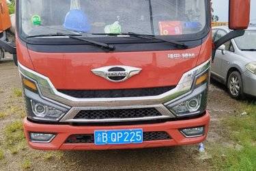 二手福田 时代领航5 150马力 4.17米单排仓栅式轻卡(国六) 单桥 云内动力二手载货车 蓝牌