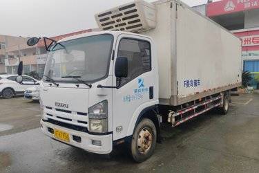 二手冷藏车 庆铃五十铃 五十铃700P 191 6.82 4X2
