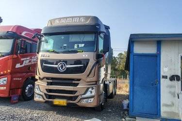东风商用车 天龙旗舰KX 600马力 6X4牵引车(国六) 双驱 康明斯二手牵引车 黄牌