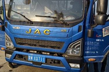 二手江淮 领跑L9 160马力 4.18米单排栏板轻卡(国六) 单桥 安徽康明斯二手载货车 蓝牌