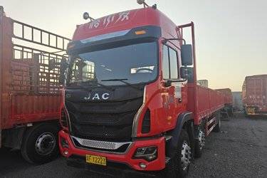 二手江淮 格尔发K5ⅡW重卡 240马力 6X2 9.6米栏板载货车(国五) 前四后四 玉柴二手载货车 黄牌