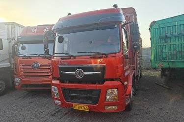 二手东风新疆 畅行 270马力 6X2 9.6米仓栅式载货车(国五) 前四后四 东风康明斯二手载货车 黄牌