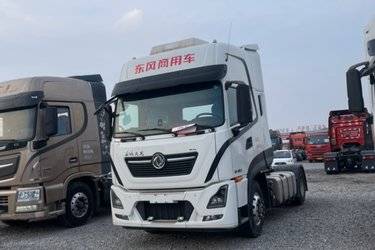 二手东风商用车 天龙KL重卡 465马力 6X4牵引车(国六)(速比2.87)(国六) 双驱 潍柴二手牵引车 黄牌图片