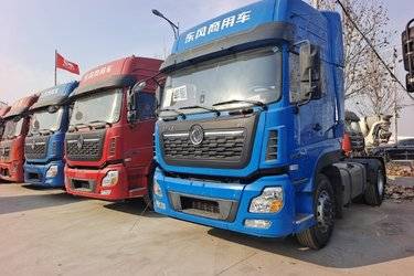 二手东风商用车 天龙VL重卡 350马力 4X2牵引车(国六) 单桥 东风康明斯二手牵引车 黄牌