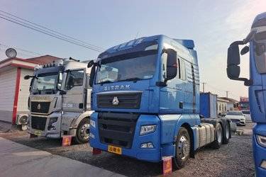 二手中国重汽 汕德卡SITRAK G7重卡 480马力 6X4 AMT自动挡牵引车(国六) 双驱 曼二手牵引车 黄牌