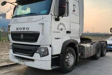 二手中国重汽 HOWO T7H重卡 540马力 6X4牵引车(国五) 双驱 曼二手牵引车 黄牌图片