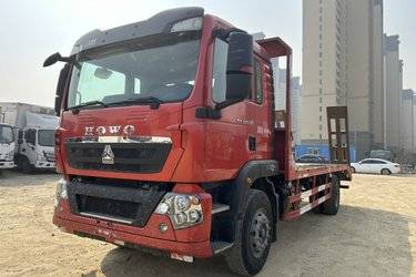 二手平板运输车 重汽豪沃(HOWO) HOWO TX7 220 6.8 4X2图片