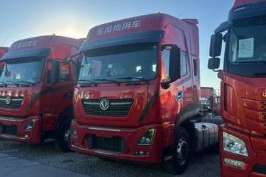 二手东风商用车 天龙KL重卡 领惠版 465马力 6X4 AMT自动挡牵引车(国六) 双驱 康明斯二手牵引车 黄牌图片