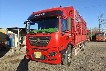 二手东风商用车 天锦KR 星耀版 260马力 4X2 6.8米仓栅式载货车(国六) 单桥 东风康明斯二手载货车 黄牌