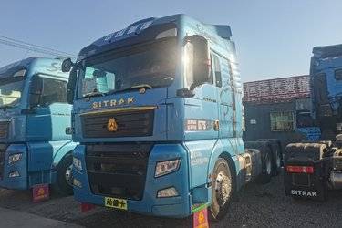 二手中国重汽 汕德卡SITRAK G7S重卡 610马力 6X4 AMT自动挡牵引车(国六) 双驱 曼二手牵引车 黄牌