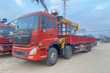 二手随车吊 东风商用车 东风天龙KC 360 8.4 8X4