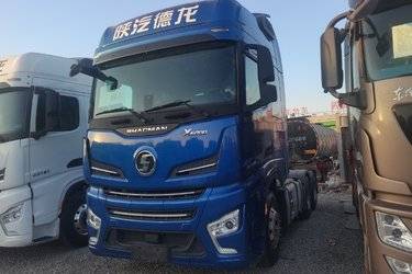 二手陕汽重卡 德龙X6000 560马力 6X4 AMT自动挡牵引车(国六) 双驱 潍柴二手牵引车 黄牌图片