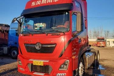 二手东风商用车 天龙KL重卡 465马力 6X4牵引车(国六) 双驱 雷诺二手牵引车 黄牌图片