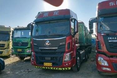 二手东风柳汽 乘龙H5重卡 460马力 6X4牵引车(国六) 双驱 潍柴二手牵引车 黄牌