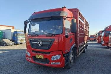 二手东风商用车 天锦KR 精英版 210马力 4X2 6.8米仓栅式载货车(国六)(高顶)(国六) 单桥 雷诺二手载货车 黄牌